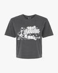 Public Domain boxy crop tee