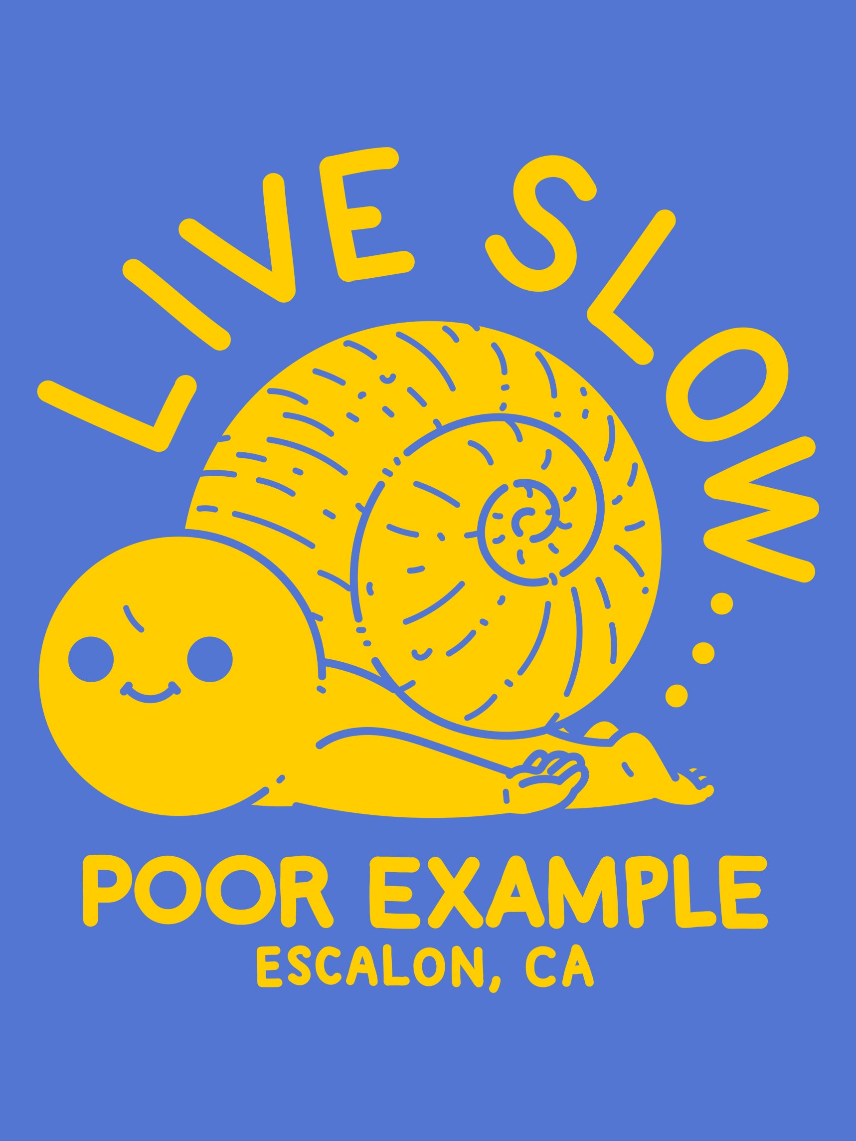 Live Slow kids tee