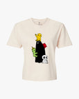 Lorien Ghost boxy crop tee