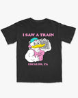 I Saw A Train tee